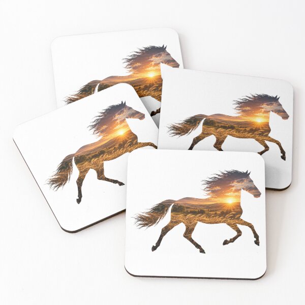Item preview, Galloping Horse – Sunset designed and sold by OTSC.