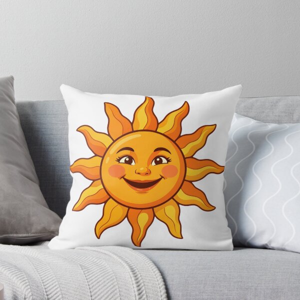 Item preview, Cute Retro Sun Smiling Vintage Groovy Sunshine designed and sold by KCasual.