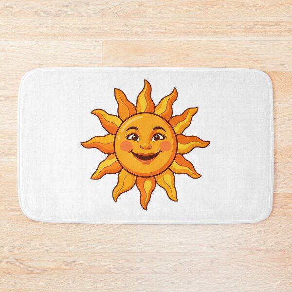 Item preview, Cute Retro Sun Smiling Vintage Groovy Sunshine designed and sold by KCasual.