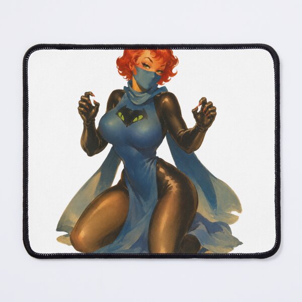 Item preview, Shadow Cat Pin-Up | Vintage Femme Fatale Original Character designed and sold by Cosplayvintage.
