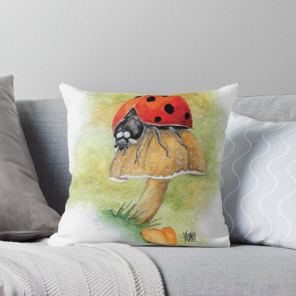 Item preview, LADYBUG ON MUSHROOM designed and sold by Jesus Vichareli.