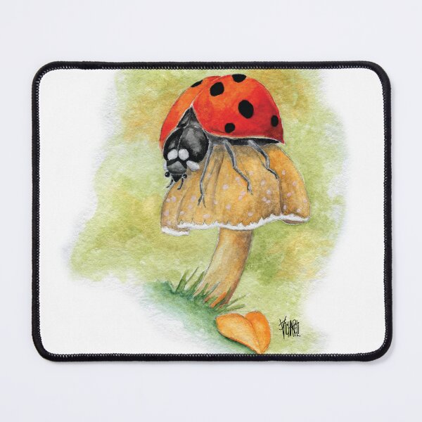 Item preview, LADYBUG ON MUSHROOM designed and sold by Jesus Vichareli.