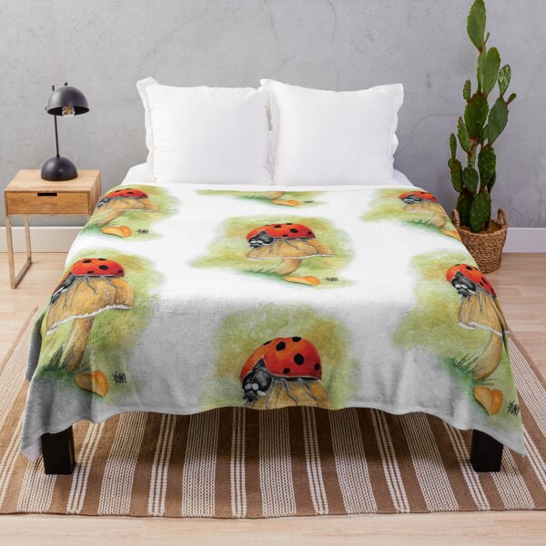 Item preview, LADYBUG ON MUSHROOM designed and sold by Jesus Vichareli.