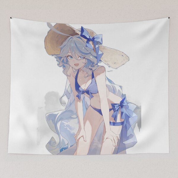 Item preview, Furina Blue Bikini Genshin Impact designed and sold by KomiArts.