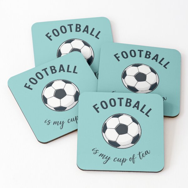 Item preview, Football Is My Cup of Tea – Funny Soccer Lover Design designed and sold by SimplyArtLab.