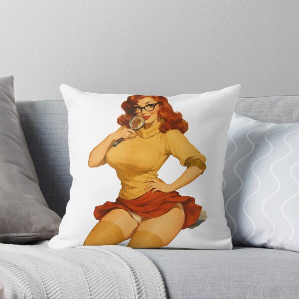 Item preview, Velma Pin-Up Cosplay | Retro Mystery Girl Vintage Illustration designed and sold by Cosplayvintage.