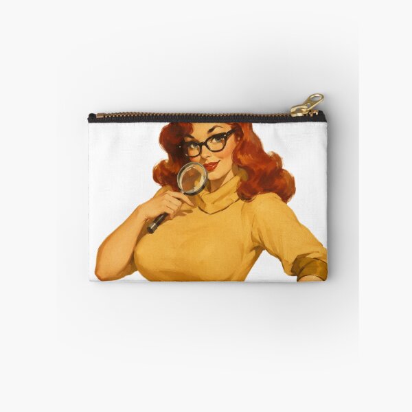 Item preview, Velma Pin-Up Cosplay | Retro Mystery Girl Vintage Illustration designed and sold by Cosplayvintage.
