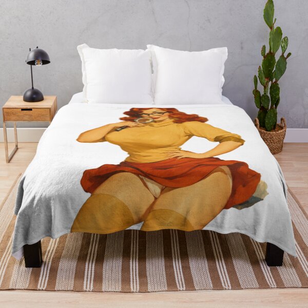 Item preview, Velma Pin-Up Cosplay | Retro Mystery Girl Vintage Illustration designed and sold by Cosplayvintage.