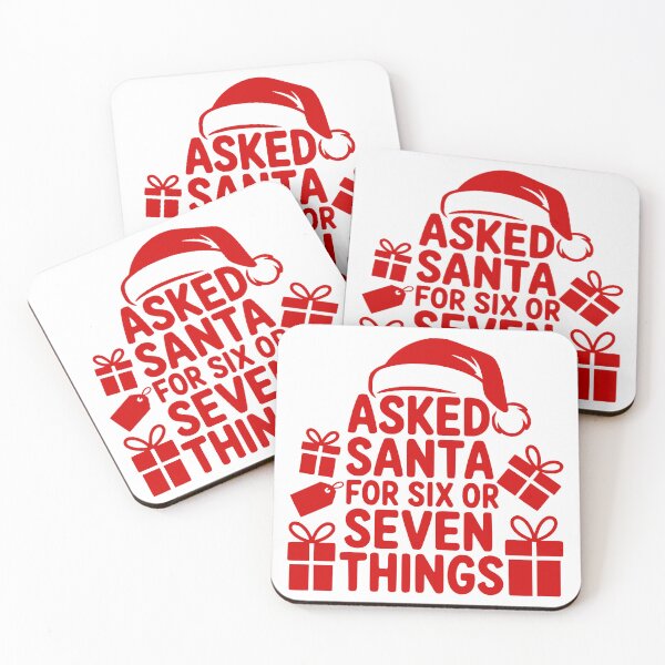 Item preview, Asked Santa For Six Or Seven Things designed and sold by theartfulaspie.