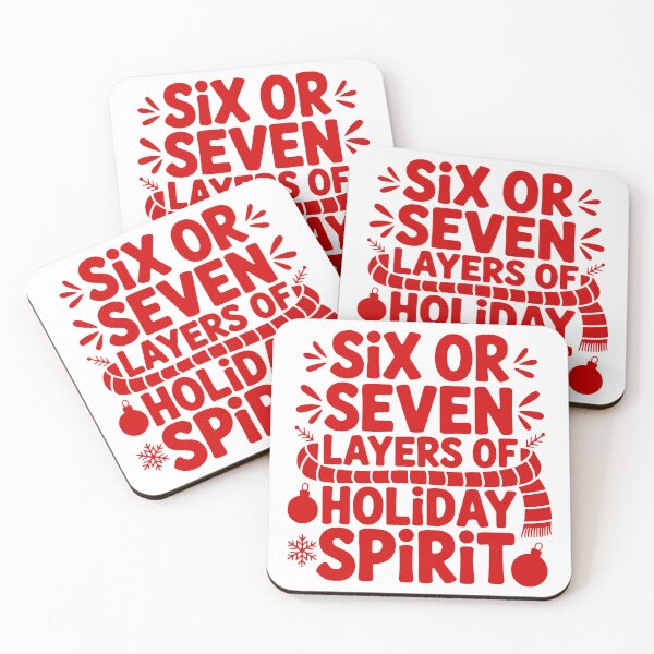 Item preview, Six Or Seven Layers Of Holiday Spirit designed and sold by theartfulaspie.
