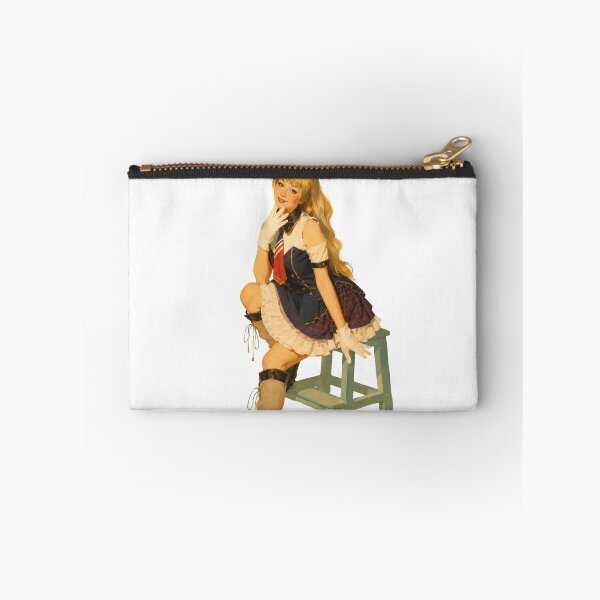Item preview, Original Blonde Pin-Up Maid | Vintage Retro Anime Style Illustration designed and sold by Cosplayvintage.