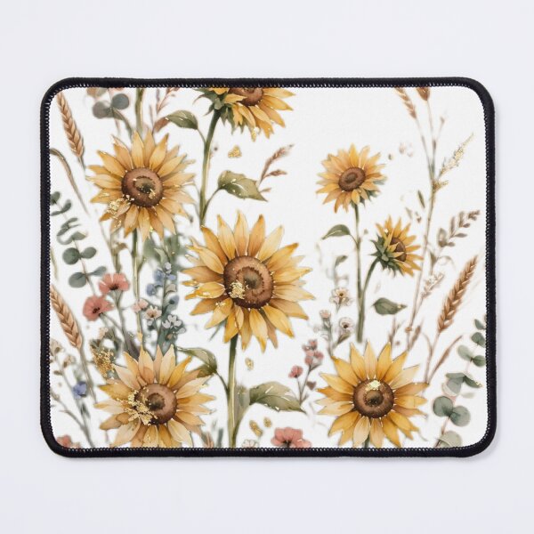 Item preview, Sunflower Canvas Wall Art | Golden Hour Farmhouse | Boho Field Gold Decor designed and sold by Donartpictures.