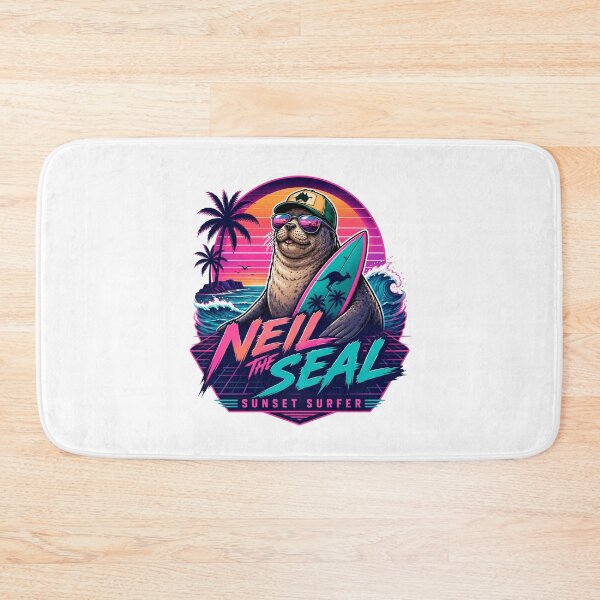 Item preview, Neil the Seal – Big Bloke of the Beach designed and sold by Holiday-Hunter.