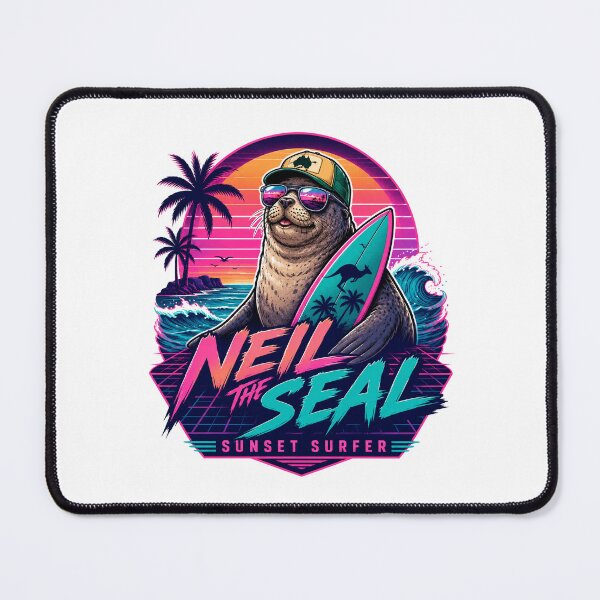 Item preview, Neil the Seal – Big Bloke of the Beach designed and sold by Holiday-Hunter.