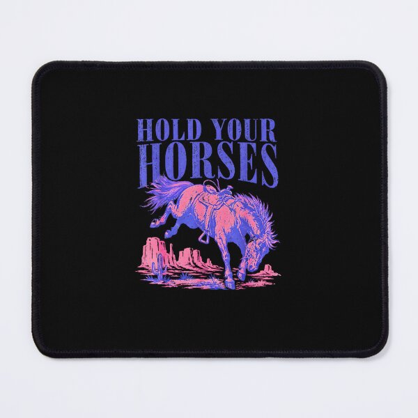 Item preview, Hold Your Horses – Vintage Western Horse Lover Equestrian Country Design designed and sold by Rahamkshop.