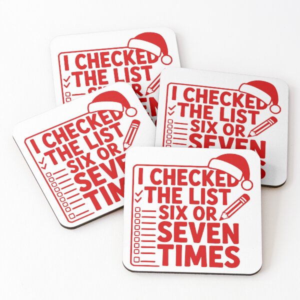 Item preview, I Checked The List Six Or Seven Times designed and sold by theartfulaspie.