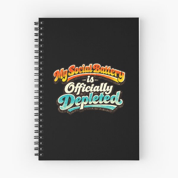 Item preview, My social battery is officially depleted designed and sold by tegrammer.