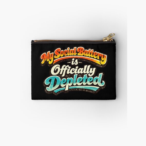 Item preview, My social battery is officially depleted designed and sold by tegrammer.