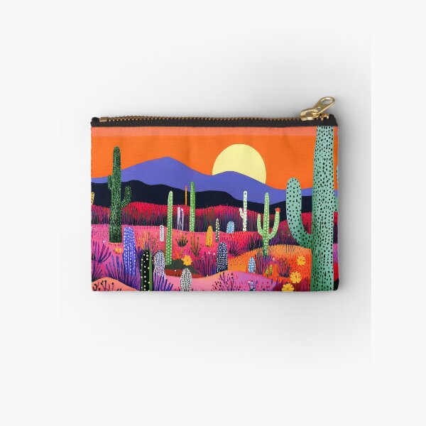 Item preview, Fantasy Desert Landscape Magical Mountain Colorful Sunrise Art designed and sold by DEC02.