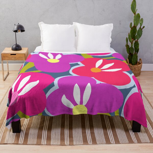 Item preview, Vivid Bold Modern Scandinavian Garden in Summer Colors designed and sold by Deutschic.