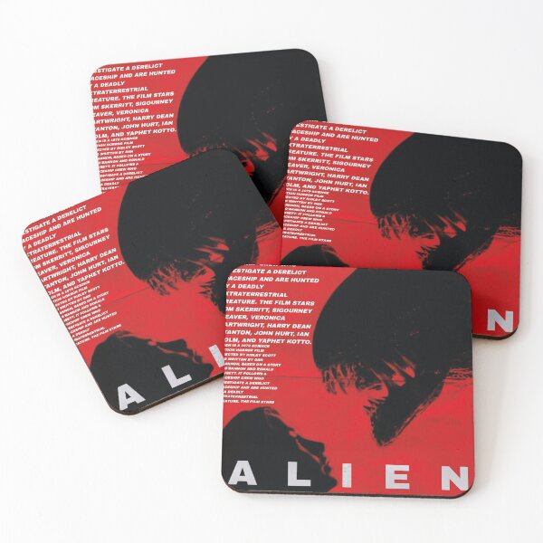 Item preview, Alien Vintage Sci-Fi Horror: Xenomorph, Ripley & Movie Quote Fan Art designed and sold by benja-08.