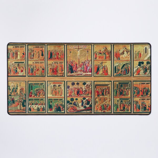 Item preview, Maesta Duccio Mother of God Christ Child Back designed and sold by GuyBlank.
