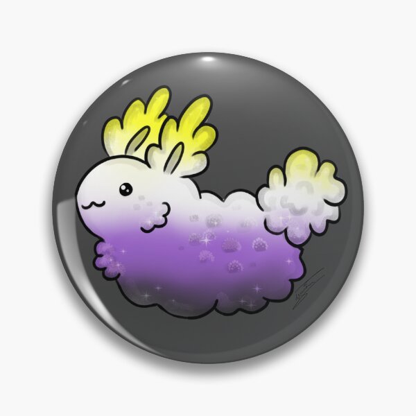 Item preview, Non-Binary Pride Sea Bunny designed and sold by YumaYunami.