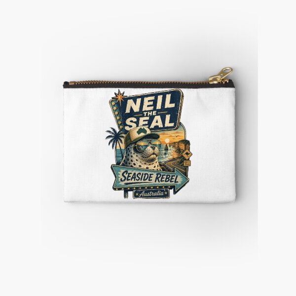 Item preview, Neil the Seal – Aussie Wildlife Superstar designed and sold by Holiday-Hunter.