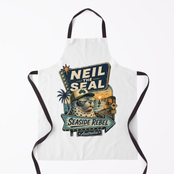Item preview, Neil the Seal – Aussie Wildlife Superstar designed and sold by Holiday-Hunter.