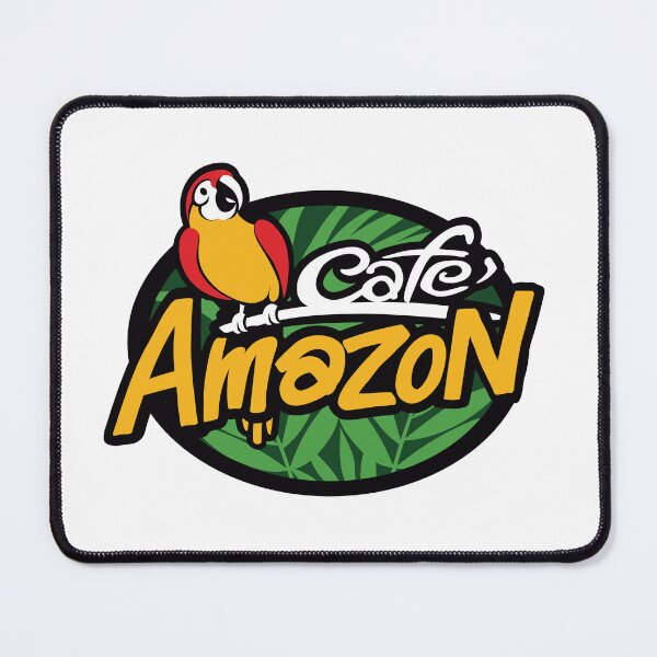 Item preview, Cafe Amazon Colorful Parrot Coffee Logo designed and sold by Jarekjutec.