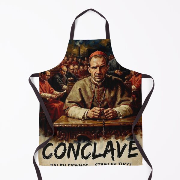 Item preview, Conclave Retro Psychological Political Drama Tribute Art Poster designed and sold by Art's Diner.