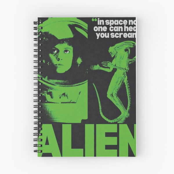 Item preview, Alien Vintage Sci-Fi Horror: Xenomorph, Ripley & Movie Quote Fan Art designed and sold by benja-08.