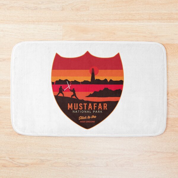 Item preview, Mustafar National Park designed and sold by FrontierCosmic.