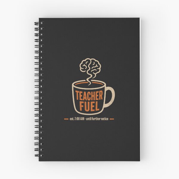 Item preview, Teacher Fuel Brain Coffee Vintage Graphic designed and sold by Hostar2024.