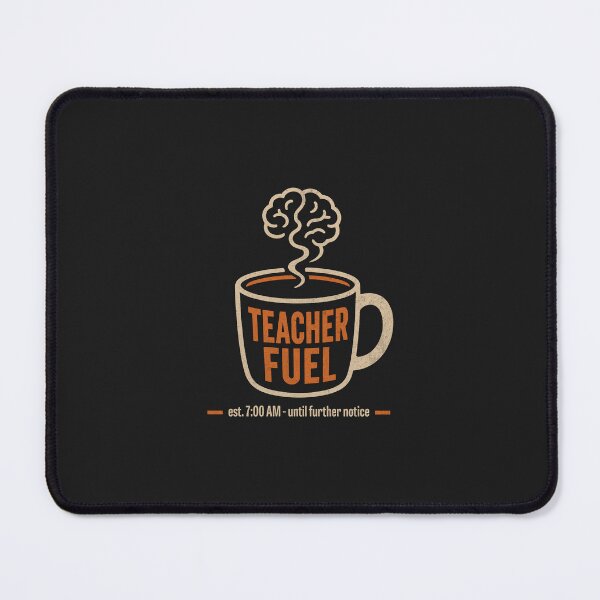 Item preview, Teacher Fuel Brain Coffee Vintage Graphic designed and sold by Hostar2024.