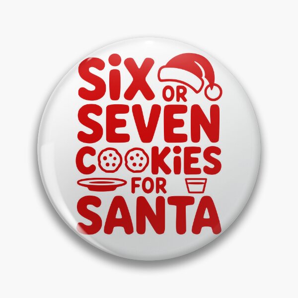 Item preview, Six Or Seven Cookies For Santa designed and sold by theartfulaspie.