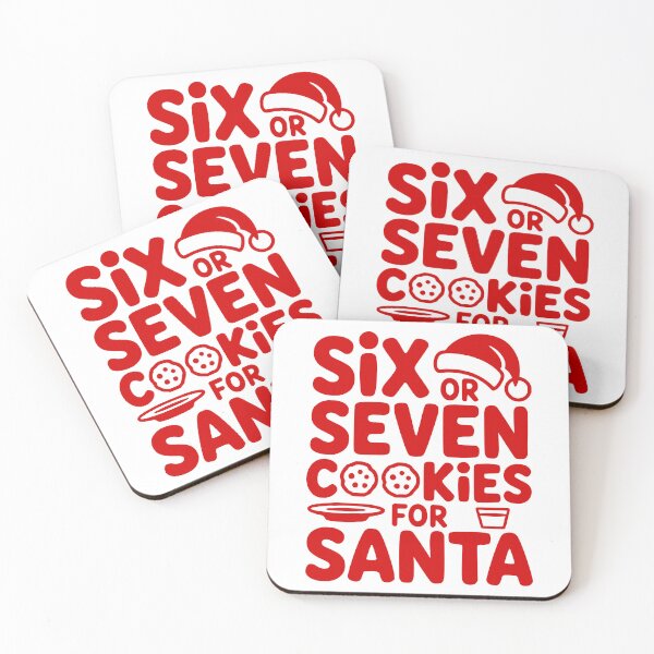 Item preview, Six Or Seven Cookies For Santa designed and sold by theartfulaspie.