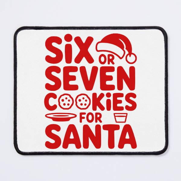 Item preview, Six Or Seven Cookies For Santa designed and sold by theartfulaspie.