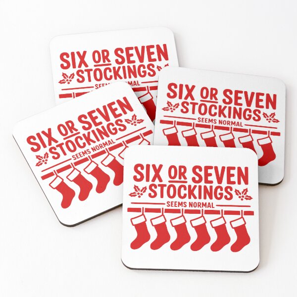 Item preview, Six Or Seven Stockings Seems Normal designed and sold by theartfulaspie.