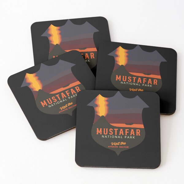 Item preview, Mustafar National Park designed and sold by FrontierCosmic.