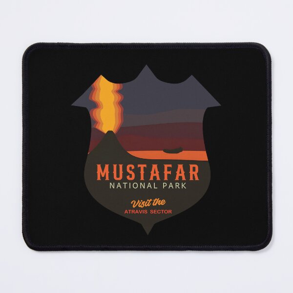 Item preview, Mustafar National Park designed and sold by FrontierCosmic.