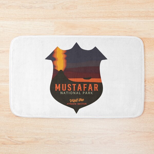 Item preview, Mustafar National Park designed and sold by FrontierCosmic.