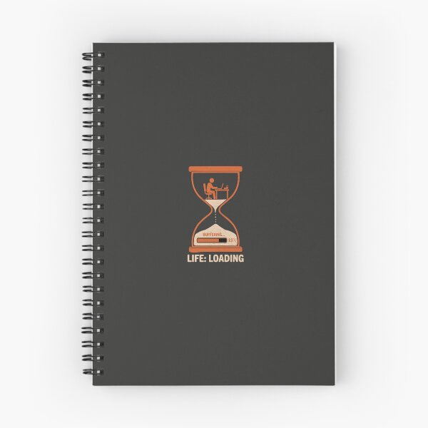 Item preview, Life Loading Buffering Hourglass Office Humor designed and sold by Hostar2024.