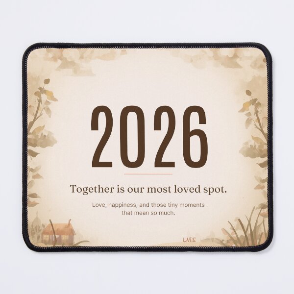 Item preview, Together Is Our Most Loved Spot 2026 – Cozy Cottage Nature Fantasy Floral Design designed and sold by DervoTeck2767.