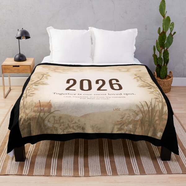 Item preview, Together Is Our Most Loved Spot 2026 – Cozy Cottage Nature Fantasy Floral Design designed and sold by DervoTeck2767.