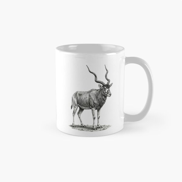 Item preview, Addax - Realistic minimalistic black and white  designed and sold by Minimalisticaly.