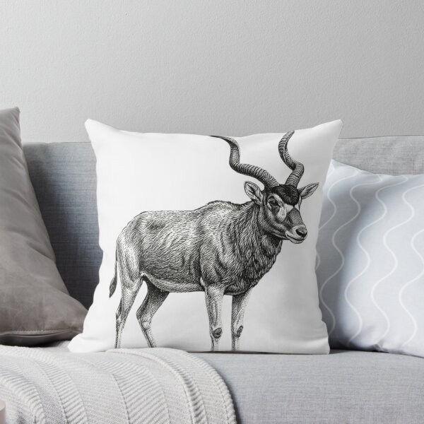 Item preview, Addax - Realistic minimalistic black and white  designed and sold by Minimalisticaly.
