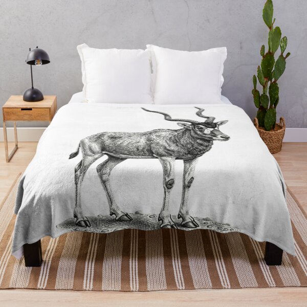 Item preview, Addax - Realistic minimalistic black and white designed and sold by Minimalisticaly.