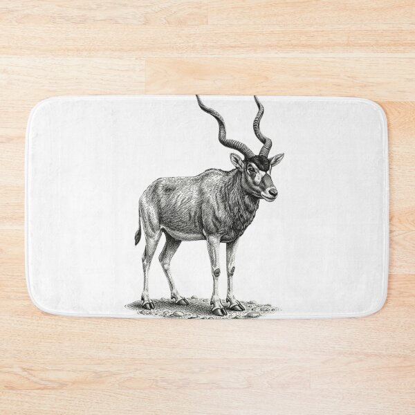 Item preview, Addax - Realistic minimalistic black and white  designed and sold by Minimalisticaly.