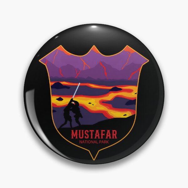 Item preview, Mustafar National Park designed and sold by FrontierCosmic.